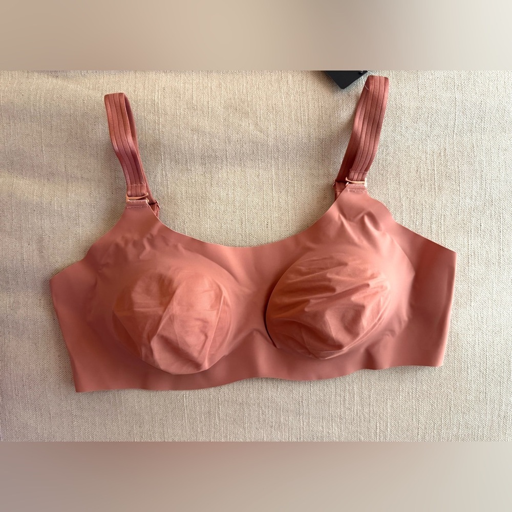 Knix Padded Evolution Bra in Passion/Blush